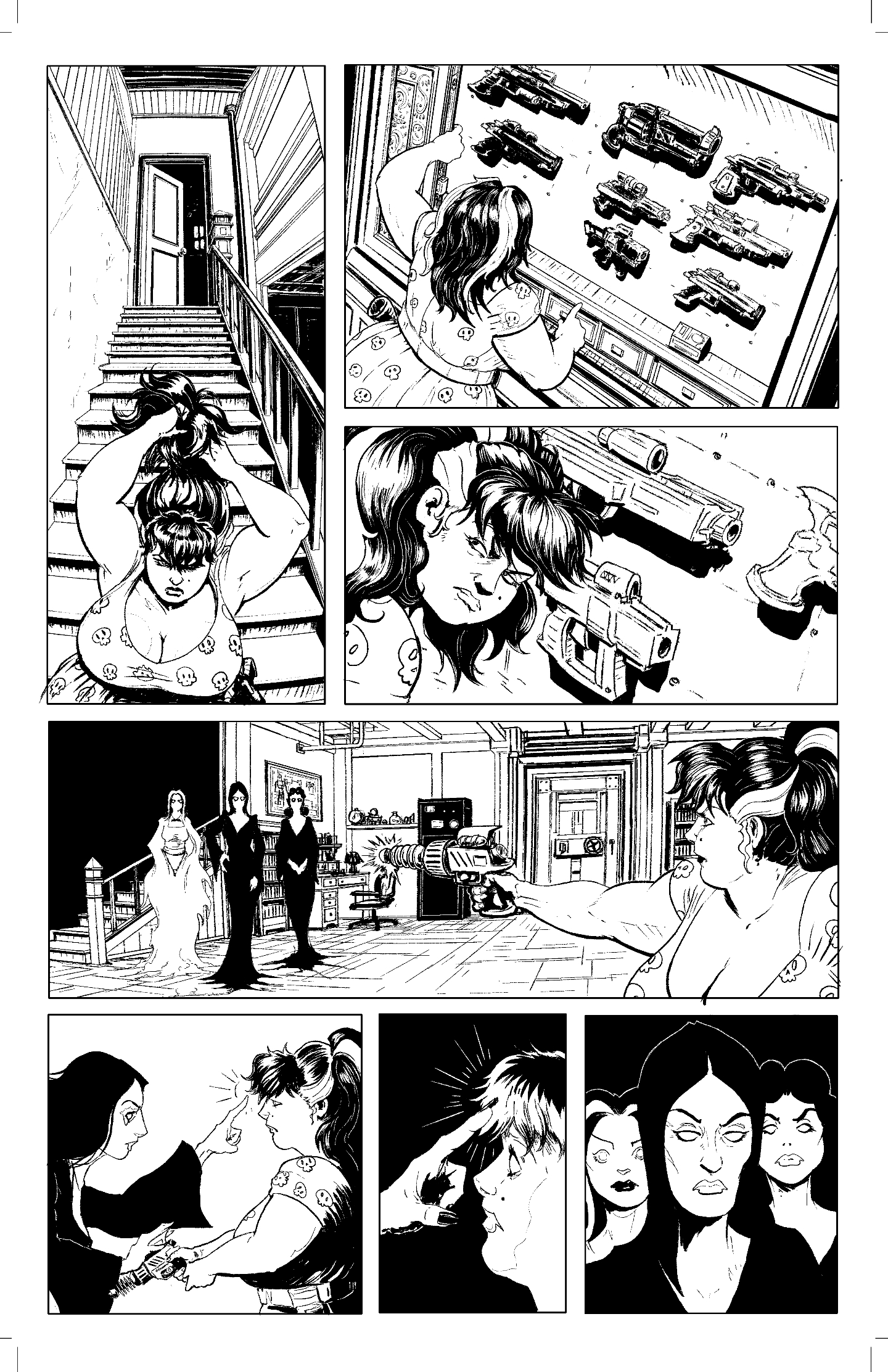 EE01 Inked Comic Page