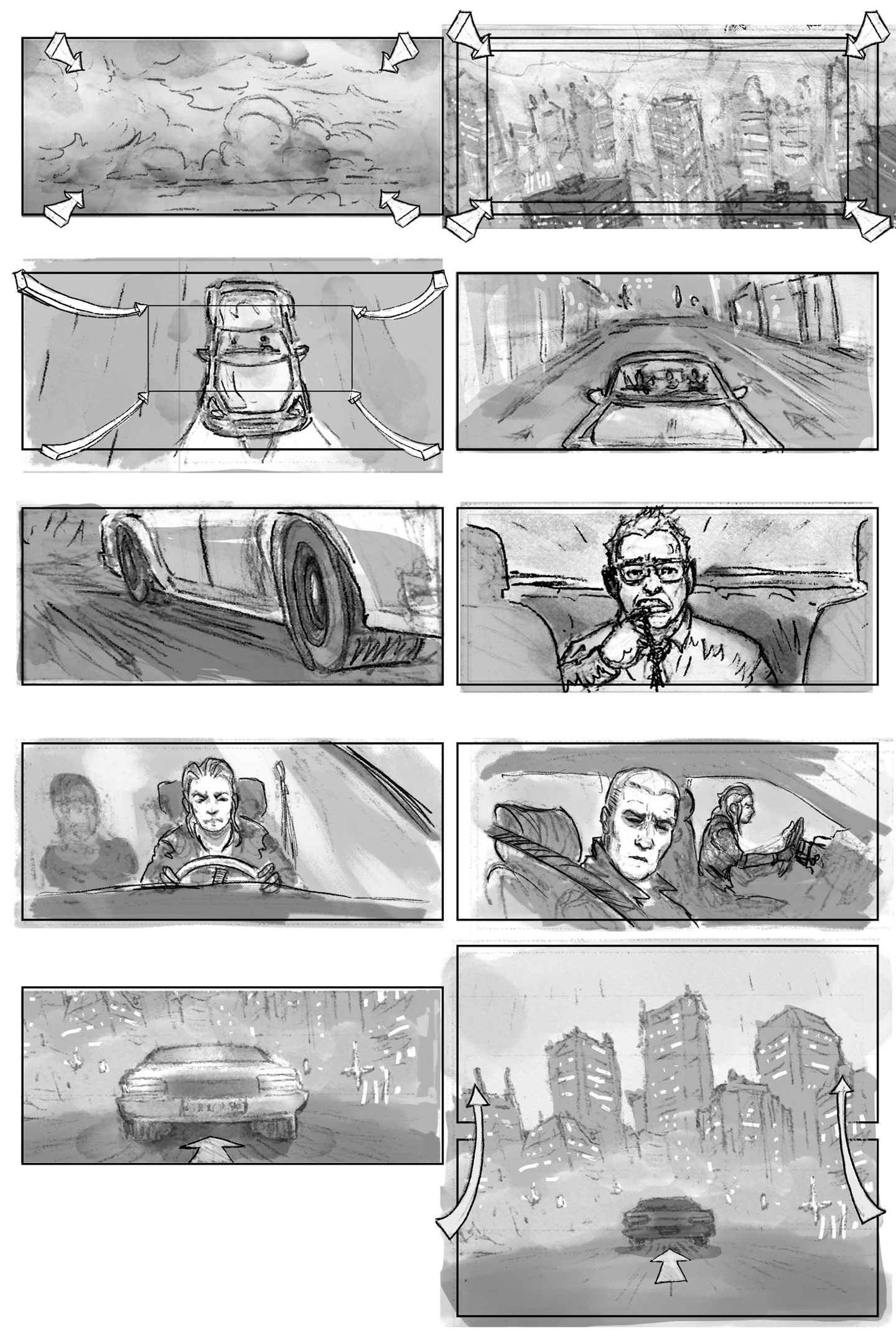 Dr. Ride Storyboard